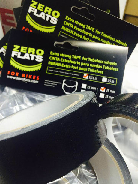 ZEROFLATS TECHNICAL TAPE - FOR TUBELESS CONVERSION - ZEITBIKE