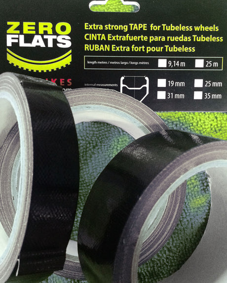 ZEROFLATS TECHNICAL TAPE - FOR TUBELESS CONVERSION - ZEITBIKE