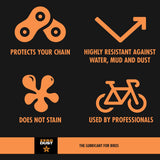 ZeroDust Chain Lube (60 ml - dosage for 2 bikes) - ZEITBIKE