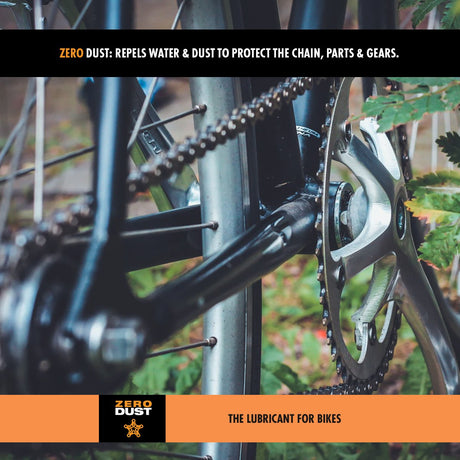 ZeroDust Chain Lube (120 ml - dosage for more than 2 bikes and for home) - ZEITBIKE