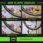 ZeroFlats Anti-puncture Sealant (180 ml) - ZEITBIKE
