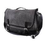 Alchemy Goods - Jefferson Messenger Bag - Waxed Canvas / Grey - ZEITBIKE