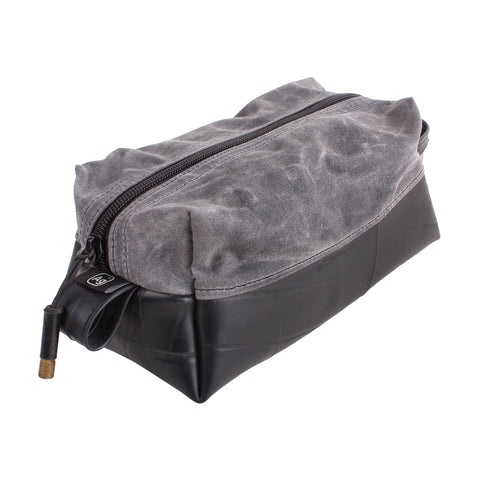 Alchemy Goods - Elliott Waxed Travel Kit - Grey - ZEITBIKE