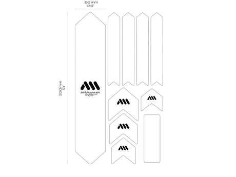 All Mountain Style - Frame Guard XL - ZEITBIKE