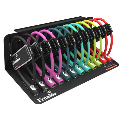 Knog - Frankie SET - 18 pc Cable Lock Set with Display - NEW!!! - ZEITBIKE