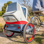 FREETOWN - Easy Breeze Kid Trailer - Red/Grey - ZEITBIKE
