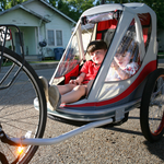 FREETOWN - Easy Breeze Kid Trailer - Red/Grey - ZEITBIKE