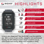 SIGMA Sports Watch - iD.FREE - ZEITBIKE