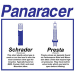 Panaracer - Self-Sealing Bicycle Tube - Presta (French) Valve - ZEITBIKE