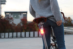 Rayo Smart Bicycle Tail Light w/ brake light, theft alert, group sync, and custom patterns - ZEITBIKE