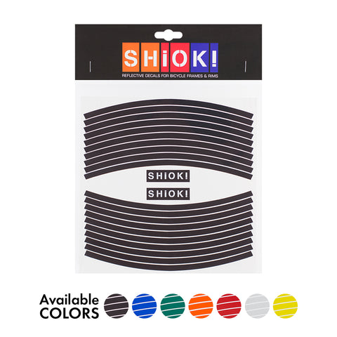SHIOK - STRAIGHT Rim Reflectives - ZEITBIKE