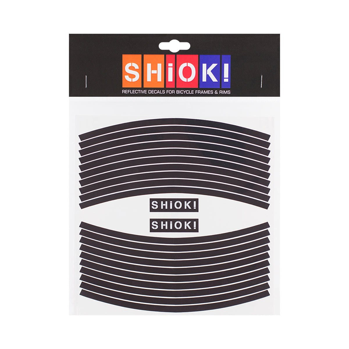 SHIOK - STRAIGHT Rim Reflectives - ZEITBIKE