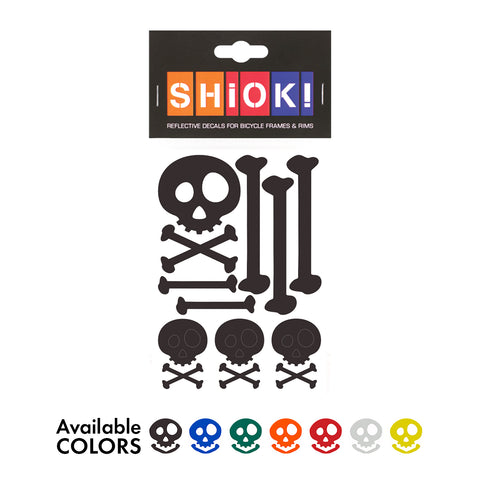 SHIOK - SKULLS Frame Reflectives - ZEITBIKE