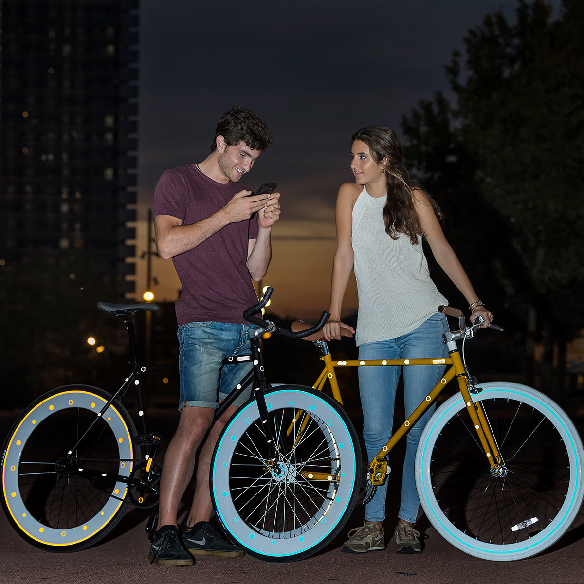 SHIOK - STRAIGHT Rim Reflectives - ZEITBIKE