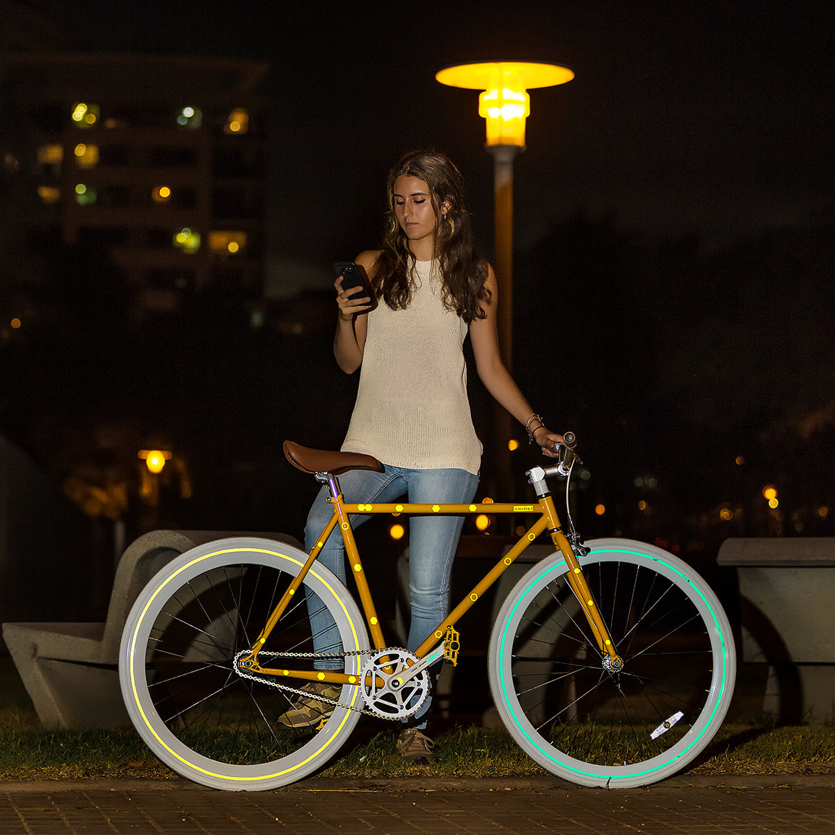 SHIOK - STRAIGHT Rim Reflectives - ZEITBIKE