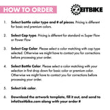 ZEITBIKE - Custom Bottles - 26 Oz. "Sure Grip" EZ-Squeeze Bike Bottles With Your Business Logo  (Starting at 150 pcs)