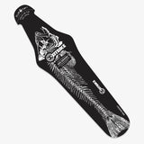 ZEITBIKE Fishbone for Alley Cats - Rain Fender - Ass Savers G4 w FlipTip - Quick Mudguard - ZEITBIKE